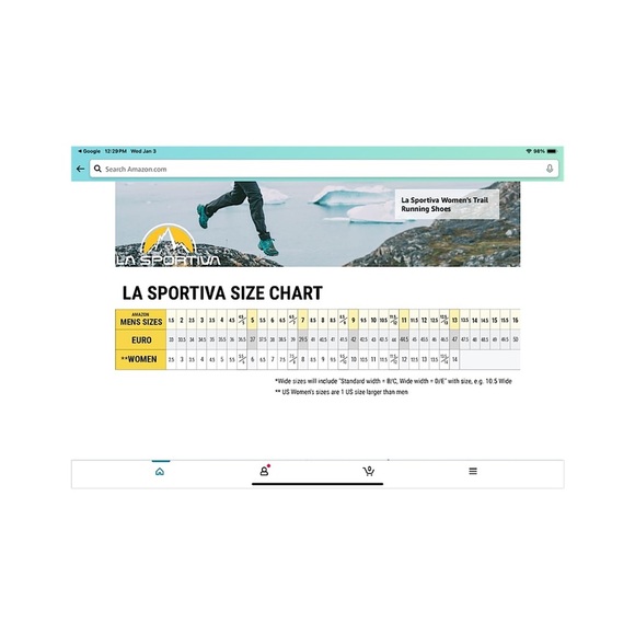 La Sportiva Wildcat trail running shoes, EUC,unisex, women size 10, men 9, EU 42 - Picture 16 of 16